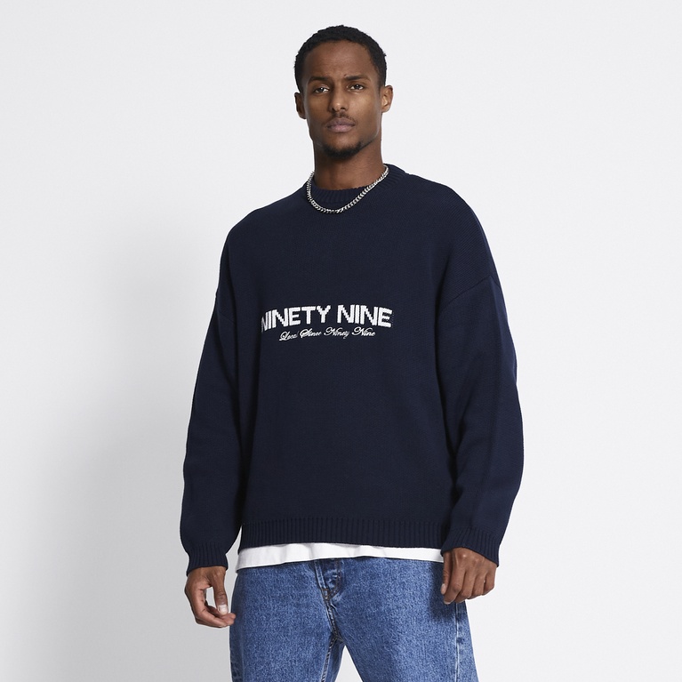 Jacquard-knit sweater "Richie"